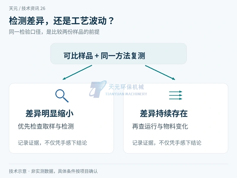 木粉粗细差异先核对取样筛孔和分散条件,再判断是否存在真实工艺波动