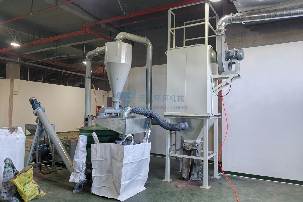 江西TYJSMF500铜箔纸磨粉机项目现场